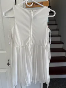 white frock