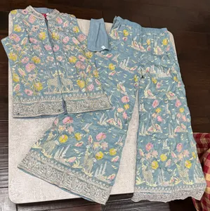 Sharara for girls with bell bottom pants
