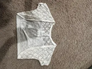 White Lace Shrug for sale