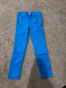 Bright blue jeans for sale