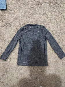 Grey activewear T-shirt for sale