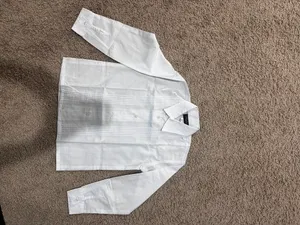 White formal button-down shirt for sale