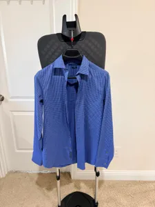Blue button-down shirt for sale